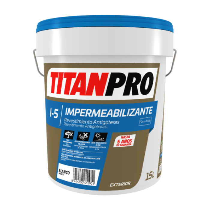 Revestimiento Caucho Antigoteras I-5 Titan