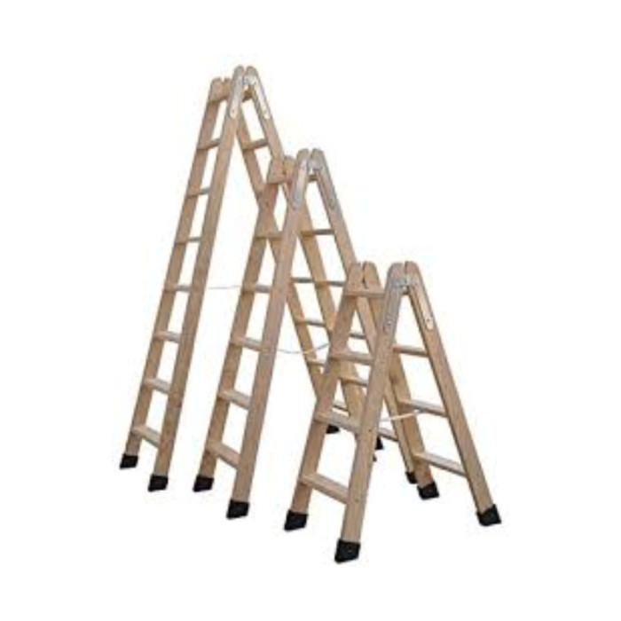 Escalera Tijera Madera Profesional