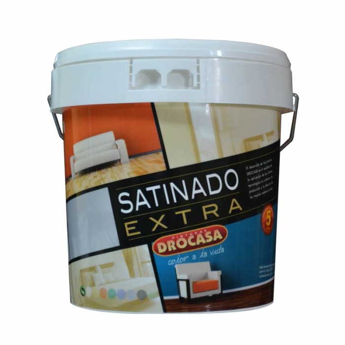 Pintura Plástica Vinílica Satinada Blanco