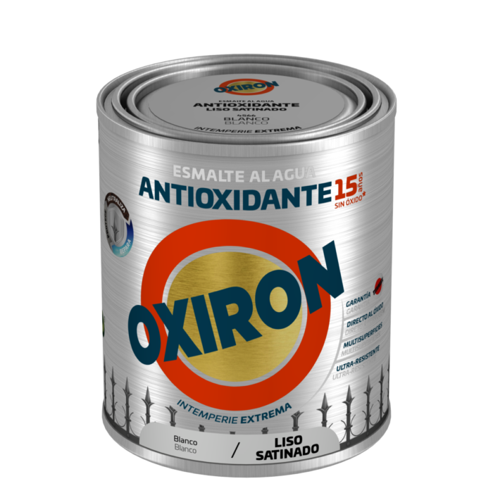 Esmalte Al Agua Antioxidante Oxiron Satinado